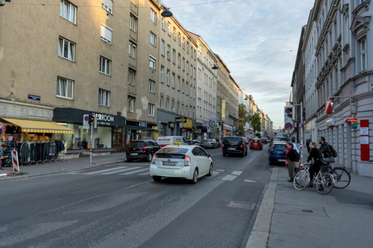 Verkehr in der Reinprechtsdorfer Straße